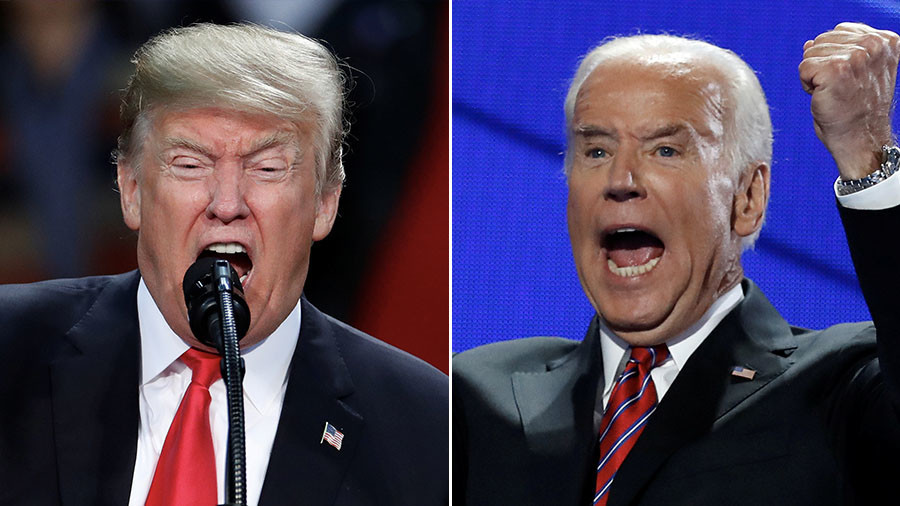  Trump & Biden trade insults but who would win in a real fight? (POLL)