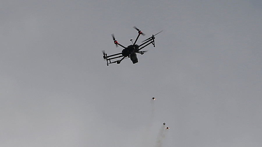 Tear gas from the skies: IDF targets Palestinian protesters with drones (PHOTOS, VIDEO)