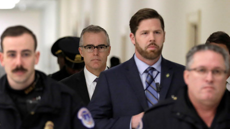 Fired ex-FBI 2nd man McCabe gave 'Russiagate' investigator Mueller his memos on Trump – report