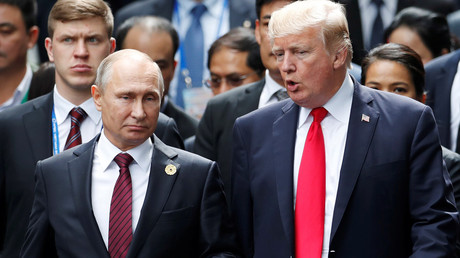 Trump says he will meet Putin to discuss ‘arms race that is getting out of control’