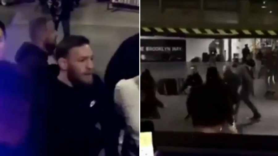 Conor McGregor attacks UFC 223 fighters' bus hunting for Khabib Nurmagomedov (VIDEO)