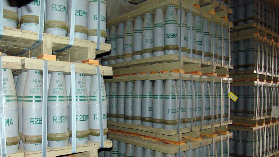 ‘Let’s start by destroying US chemical weapons’: Russia responds to Trump’s plea to ‘end arms race’