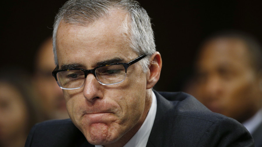Former FBI #2 McCabe’s case referred to US attorney for possible criminal prosecution - reports