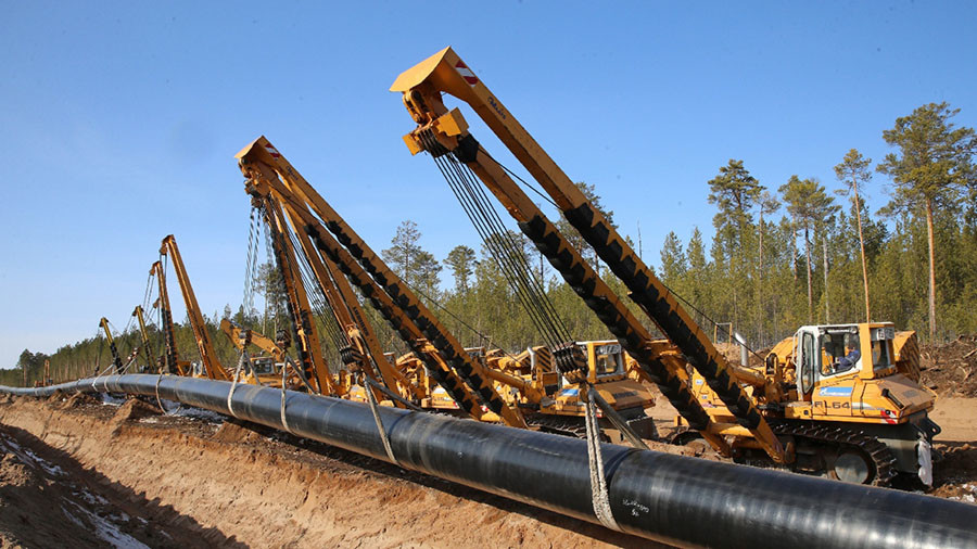 One of the world's longest gas pipelines from Russia to China almost complete