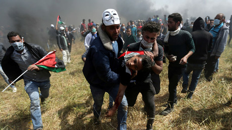 1 dead, more than 150 injured as IDF fires on Palestinians at #GreatReturnMarch (VIDEOS)