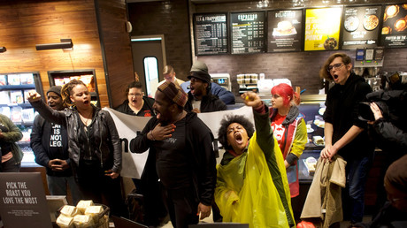 Protests shut down Philadelphia Starbucks over arrests of black men