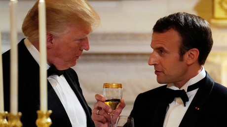 Trolling the bromance: Trump-Macron love-in sparks major meme meltdown
