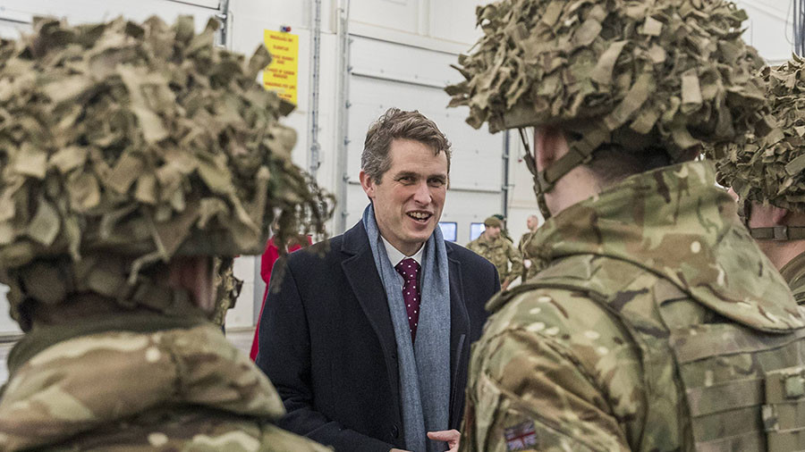 Gavin Williamson wants YOU in the Army Reserves to fight Russia in the fake news wars! 