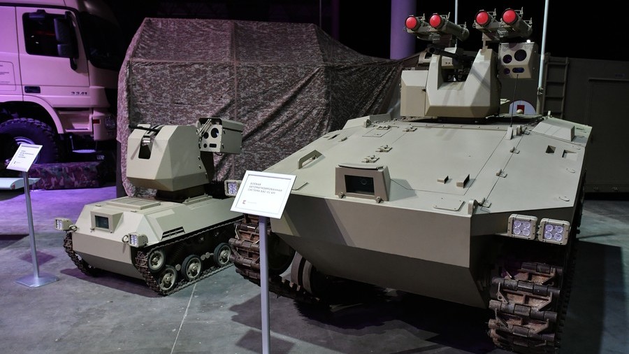 Race of the war machines: Russian battlefield robots rise to the challenge