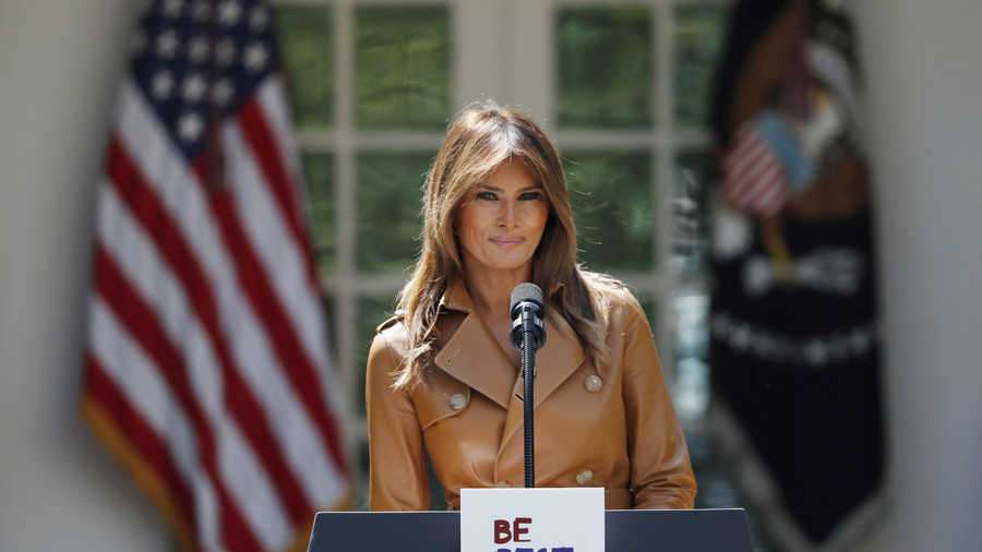 'I can’t understand her English’: Melania trolled for #BeBest speech