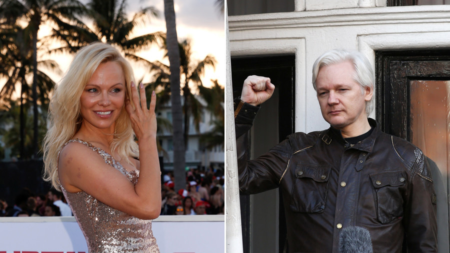 ‘They’re trying to kill him’: Pamela Anderson wants Kanye’s help to free Assange
