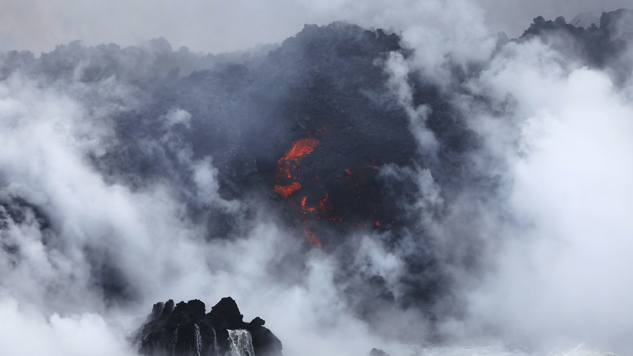 Hawaii ‘laze’ alert: Even lava cooling in the sea is horrendously dangerous (PHOTOS, VIDEO)
