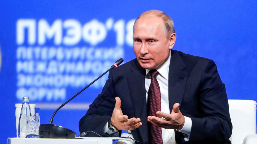 ‘We’ll protect Europe’ & other quotes from Putin’s SPIEF forum