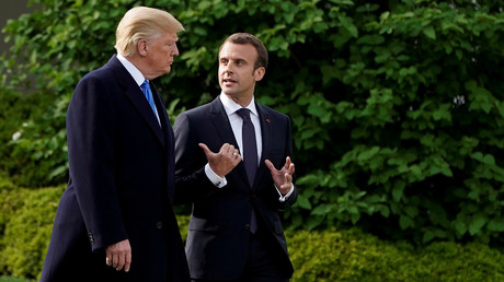If US scraps Iranian nuclear deal, it ‘could mean war’ – French President Macron