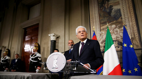‘Unprecedented institutional clash’: Italy fails to form govt over anti-EU economic minister