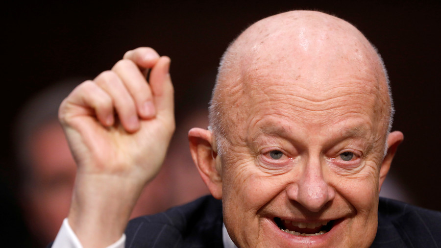 ‘The best interests of the people’: Ex-US top spy Clapper justifies election interference
