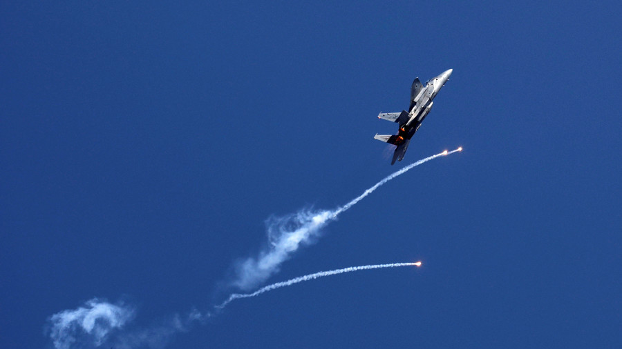 Israel strikes 15 ‘terror targets’ in retaliation against rocket fire from Gaza (VIDEO)