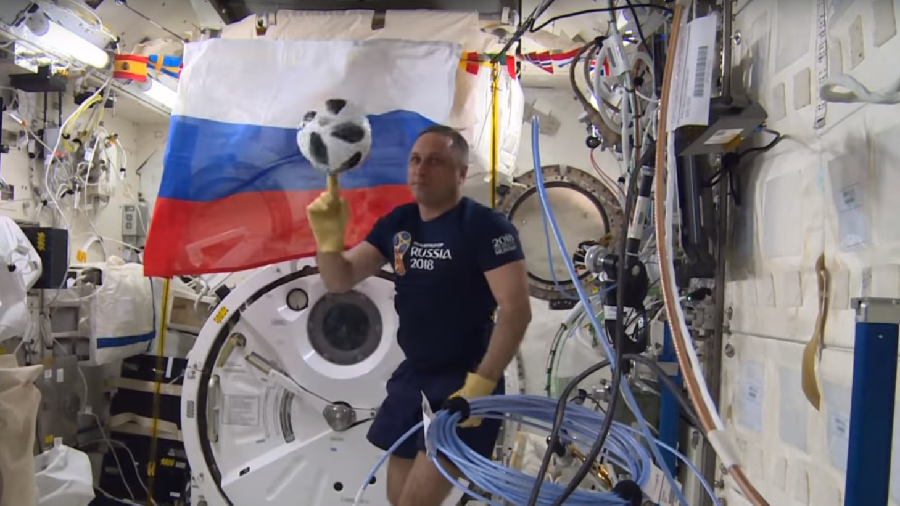 Goodbye, zero-g football! Top 5 moments of Russian-US-Japanese ISS crew