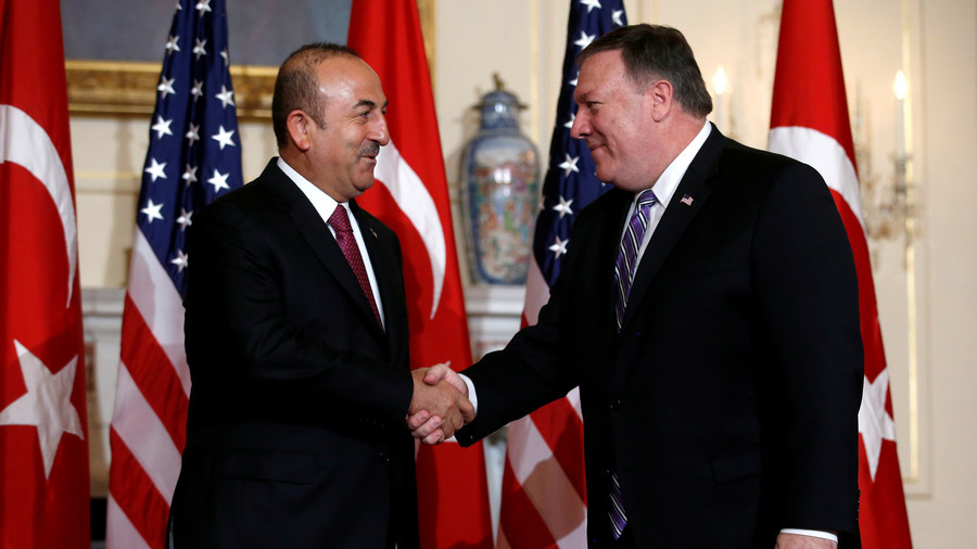 Bickering NATO buddies: Turkish FM meets with Pompeo amid strained US-Turkey ties