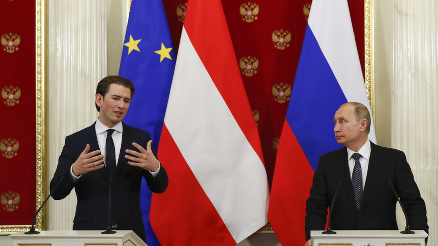 Building bridges: Putin visits Austria in first foreign trip after re-election