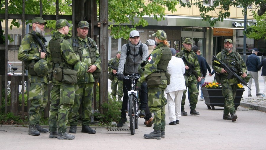 War cry: Sweden mobilizes all its reservists for 1st time in 40 years (PHOTOS)