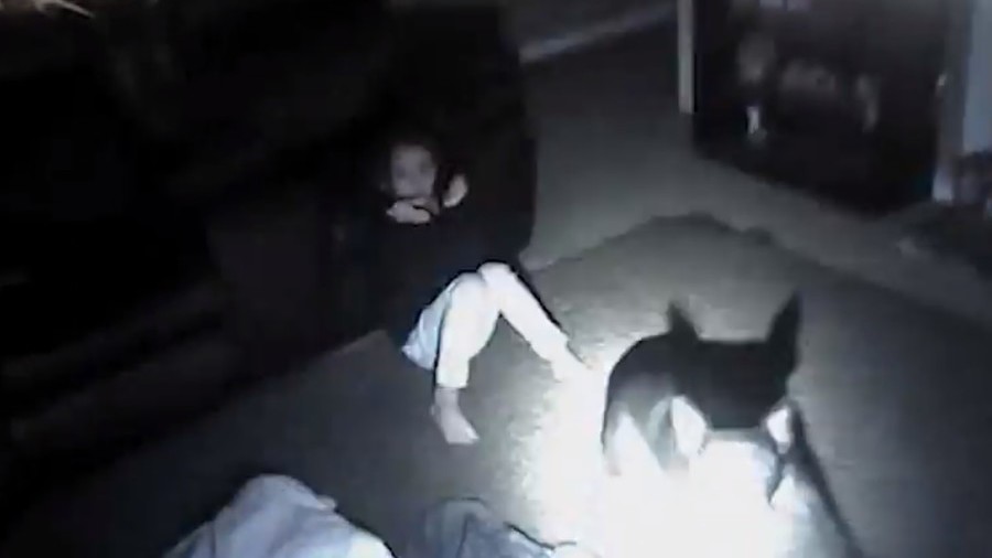 Horrifying cop bodycam shows officers shooting dog & hitting 9yo girl (VIDEO)