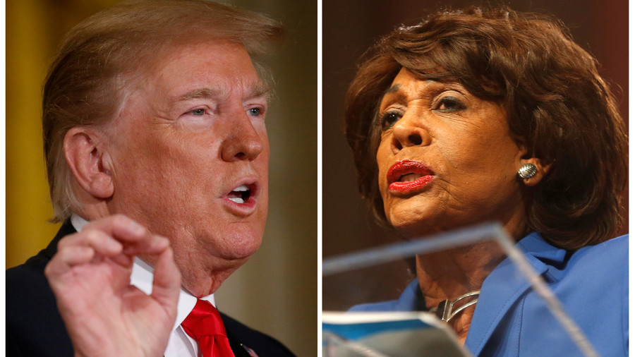 ‘I’m not going anywhere!’: Trump keeps up attack on ‘unhinged’ Maxine Waters
