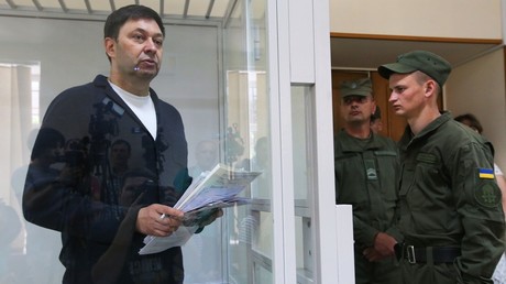 ‘Just in case, I am not suicidal,’ journalist accused of treason tells Ukrainian court