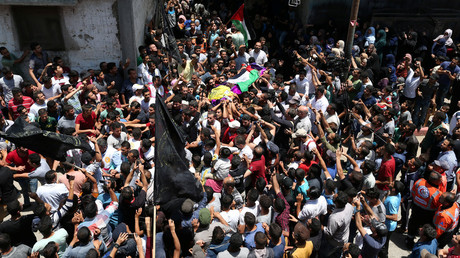 ‘It wasn't a random bullet’: Palestinians mourn 21yo paramedic as Israel blames Hamas
