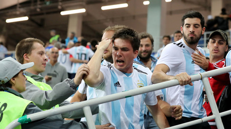 FIFA fines Argentina $105k for homophobic chants & fights at World Cup match