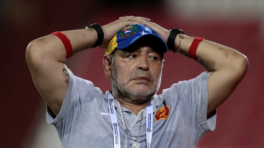 ‘i Have Absolute Respect For Referees Maradona Apologizes For ‘unacceptable Comments Rt