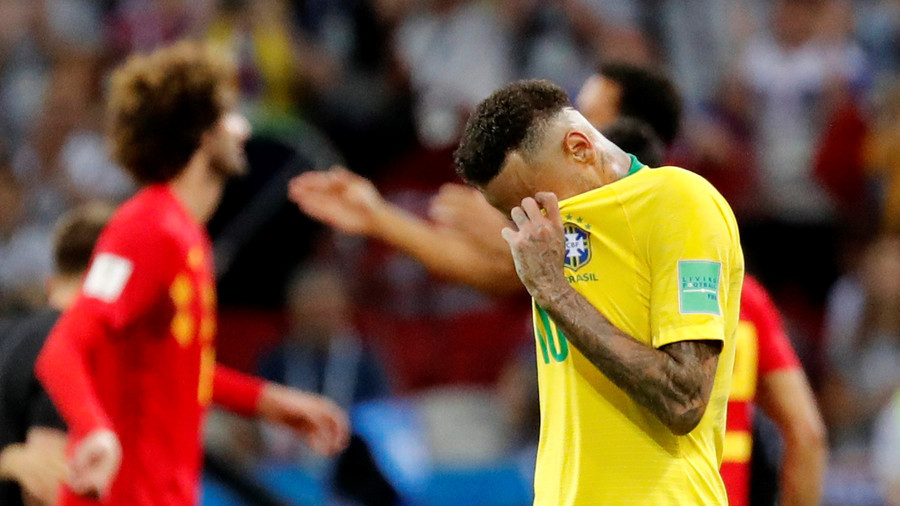 Brazil 1-2 Belgium: Neymar out as Red Devils hold on for stunning victory (AS IT HAPPENED)