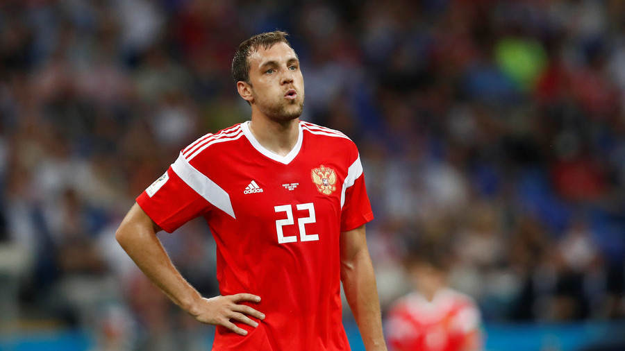 ‘We wanted to show football is alive in Russia’ – tearful Dzyuba on hosts’ World Cup campaign    