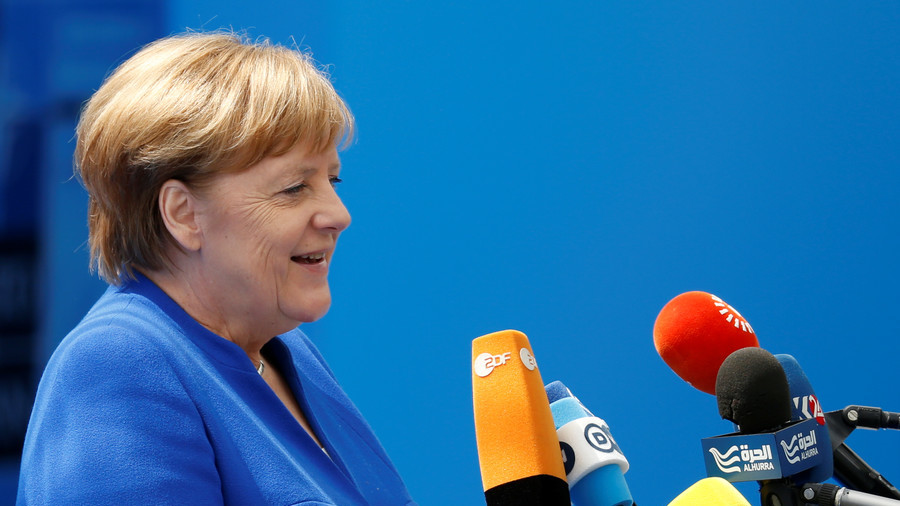 Merkel slams Trump’s ‘Russian captive’ comment, defends Berlin’s ‘independent policies’
