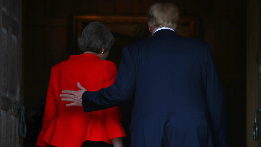 Trump arrives in the UK wielding a Brexit dagger, 'a true friend stabs you in the front'