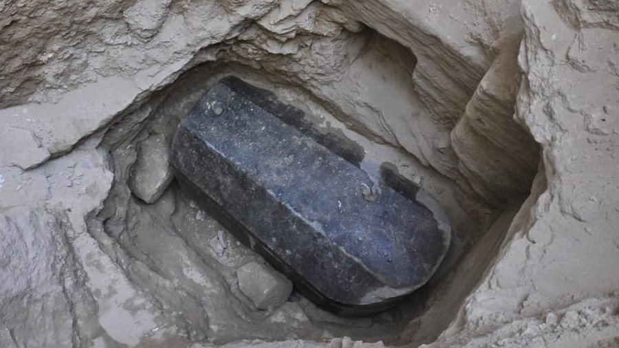 Impending apocalypse? Egypt poised to open mystery black sarcophagus & Twitter fears worst