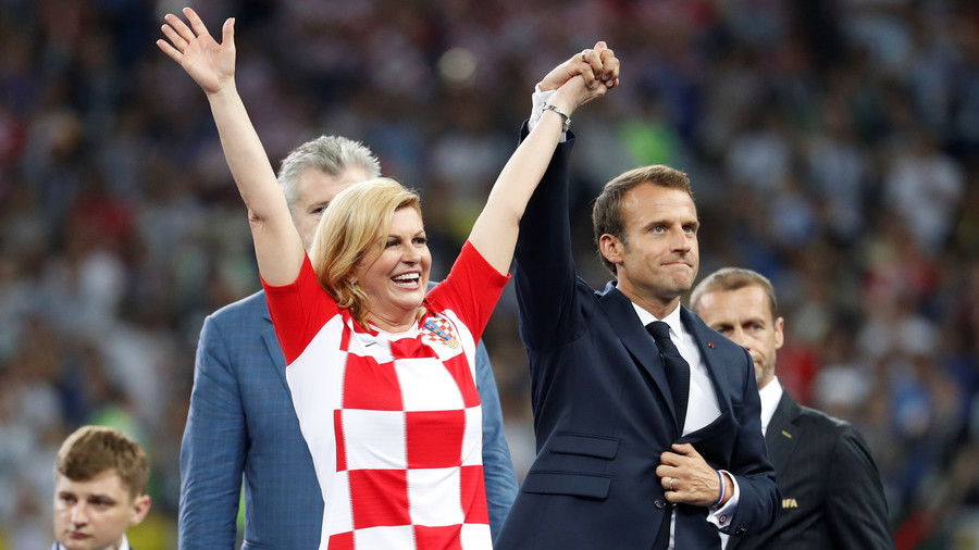 5 times Croatian President Grabar-Kitarovic won hearts at the World Cup (PHOTOS)