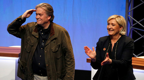 Pro-EU crowd braces as Bannon unveils right-wing counterpart to Soros’ foundation