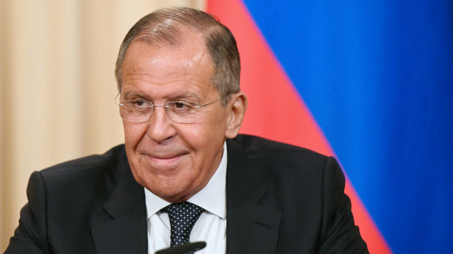 'Hilarious & paranoid': Lavrov laughs at idea that Russia uses memes to destroy US democracy