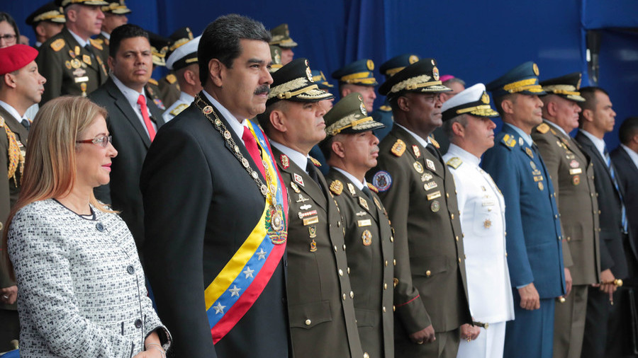 In post-attack speech, Venezuela's Maduro blames 'ultra-right' & Colombia