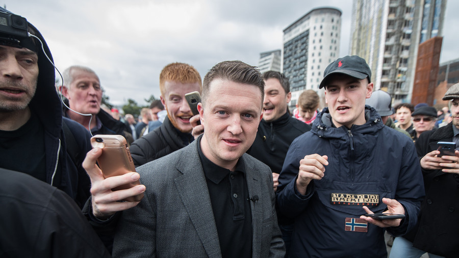 Tommy Robinson’s page removed from Instagram