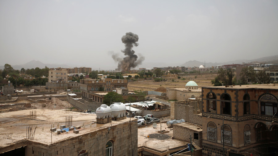 Dozens of children slaughtered and injured in coalition airstrike on bus in Yemen