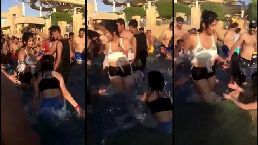 ‘They were warned’ say Bahraini officials after viral clip of women being groped in pool