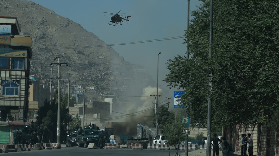 Massive missile attack launched near presidential palace in Kabul