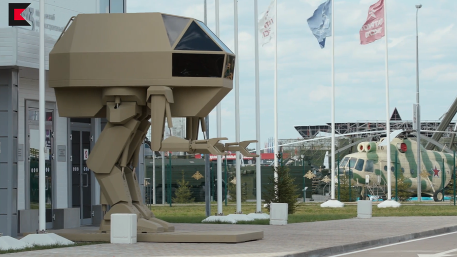 Walker robot concept among Kalashnikov's latest project revelations