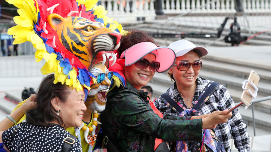 Chinese tourism to Russia more than doubled this year