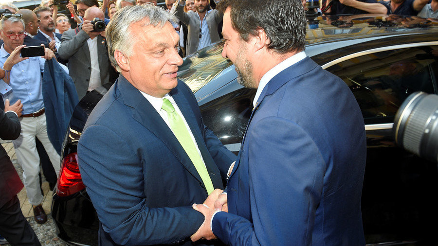 BFFs: Viktor Orban says Italy’s Salvini is his ‘hero’ ahead of Tuesday meeting on migration