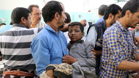 50 dead, mostly kids, in Saudi-led coalition's 'legitimate' airstrike on Yemen bus