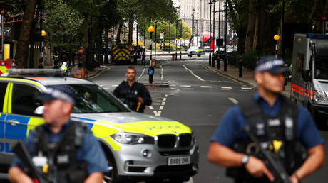 Counter-terrorism police leads probe into car-ramming incident near London’s Parliament