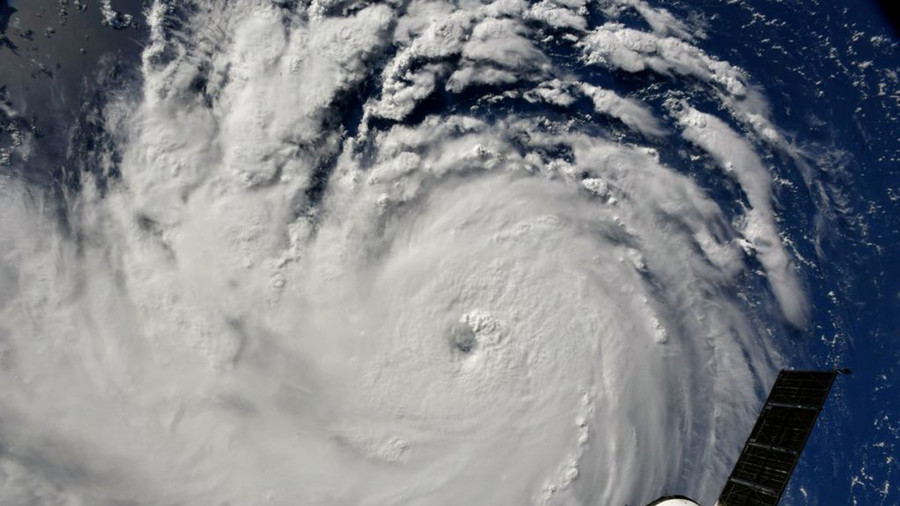 TV evangelist mercilessly mocked as he tries to banish Hurricane Florence